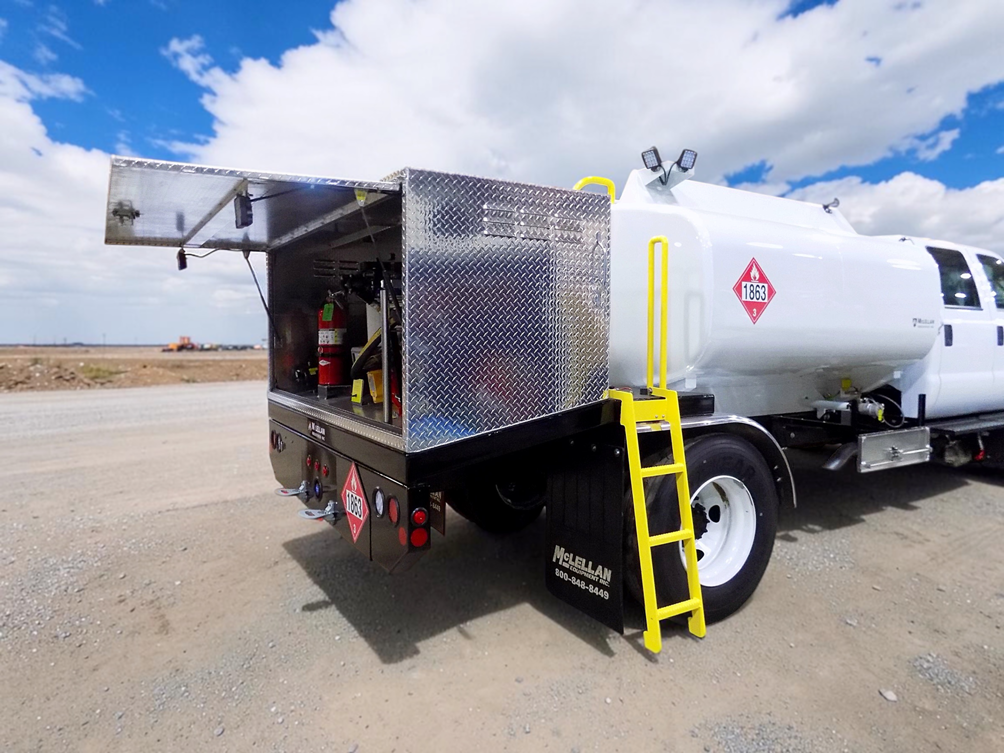 Fuel truck deployed