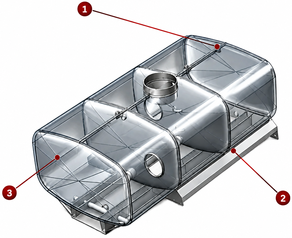 b tank real diagram